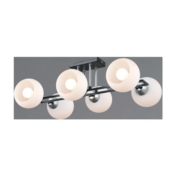 Потолочная люстра ILLUMICO IL0791-6CSQ-25 BK CR TRENTO