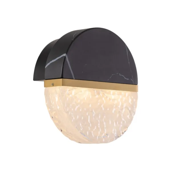 Бра MD25030008 MB25030008-1A brass/black