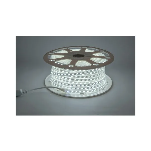 Светодиодная лента Feron LS705 5730, 120 шт/м, 11 Вт/м, 220 В, IP65, 6500 K холодный белый, 14 мм, 50 м 32717