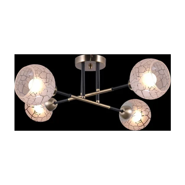 Потолочная люстра ILLUMICO IL9573-4CSQ-79 BK AB