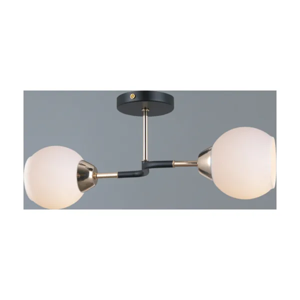 Потолочная люстра ILLUMICO IL0689-2CSQ-24 BK FGD LIBRA