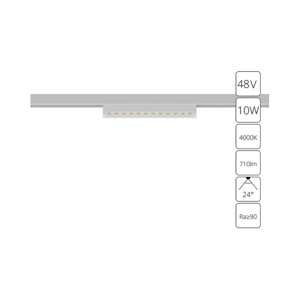 Трековый светильник Arte Lamp Optima A7268PL-1WH