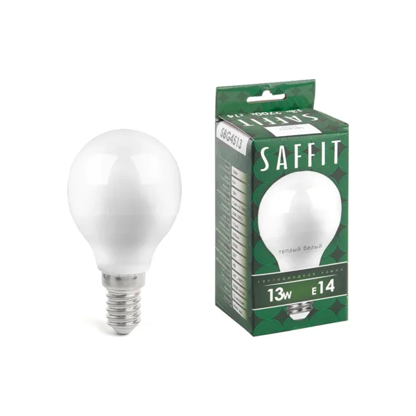 Светодиодная лампа Saffit Sbg4513 55157