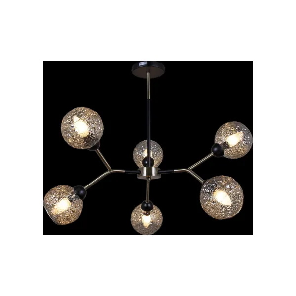 Потолочная люстра ILLUMICO IL0268-6PSQ-79 BK AB