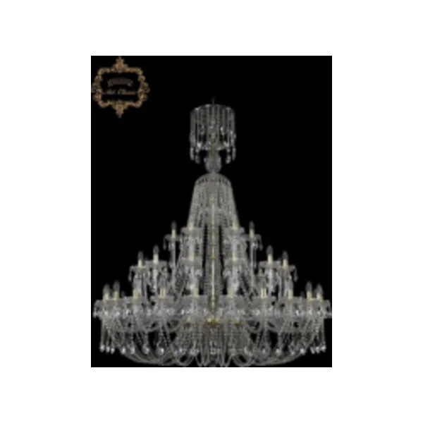 Подвесная хрустальная люстра Art Classic 11.21 11.21.24+12+6.530.XL-170.Gd.Sp