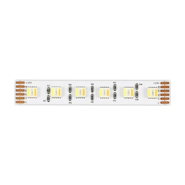 Светодиодная лента ST Luce ST1006, 24 В, IP20, мультибелый CCT, 12 мм, 1 м ST1006.018.20RGBCCT