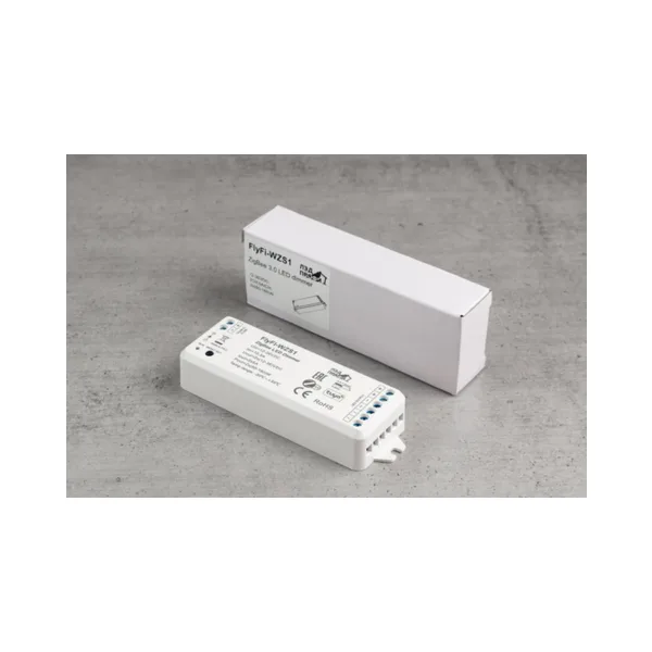 Fly-Fi Диммер/Контроллер WZS1 - 2CH*5A 12-36В DC, Zigbee Single Color, CV, пластик, гарантия 5 лет FF-C-WZS1