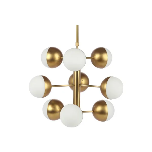 Люстра на штанге Imperiumloft Globe Cedar Moss 40,1668