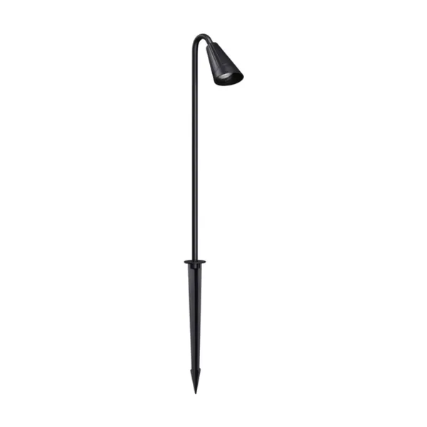 Грунтовый светильник Novotech Bell 371060, черный, GU10 1×35 Вт