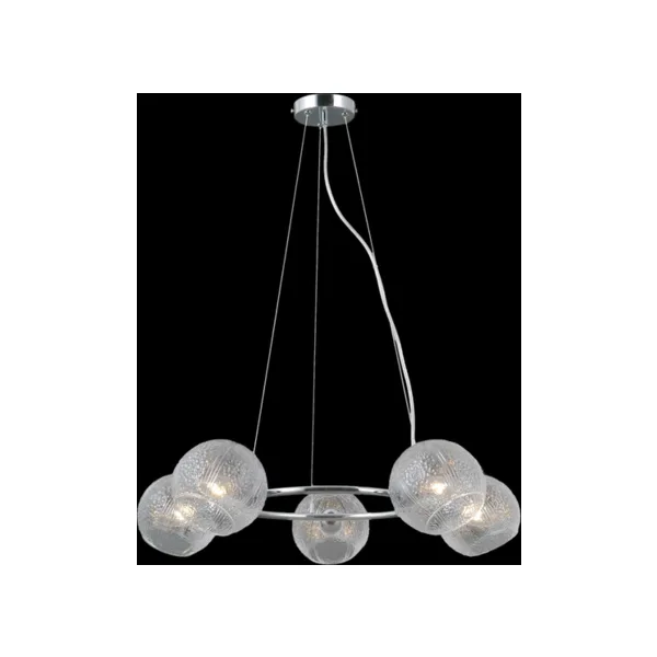 Подвесная люстра ILLUMICO IL0728-5PSQ-24 CR ARIES