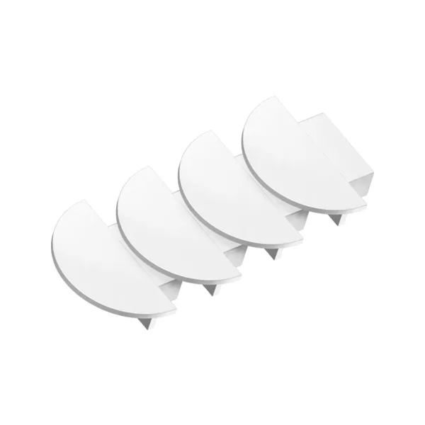 Заглушка для встраиваемого алюминиевого профиля GP1001 (комплект 4шт) Ambrella Illumination GP8100
