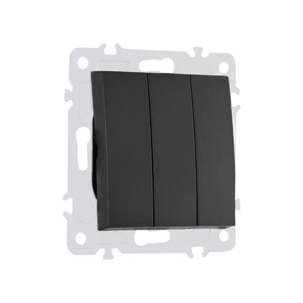 Выключатель Arte Milano Am-206 206.30-3.black