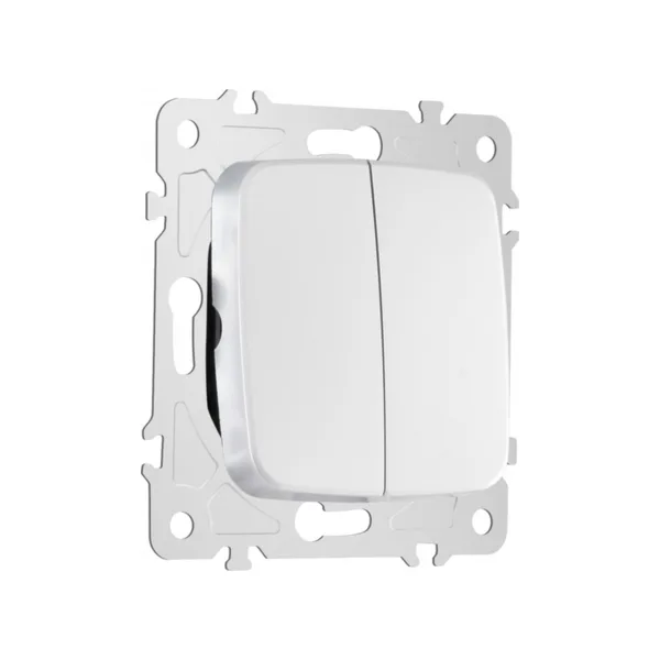 Выключатель Arte Milano Am-205 205.30-2.silver