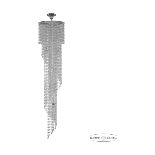 Люстра каскадная Bohemia Ivele 8311 83113/35IV-150 Ni