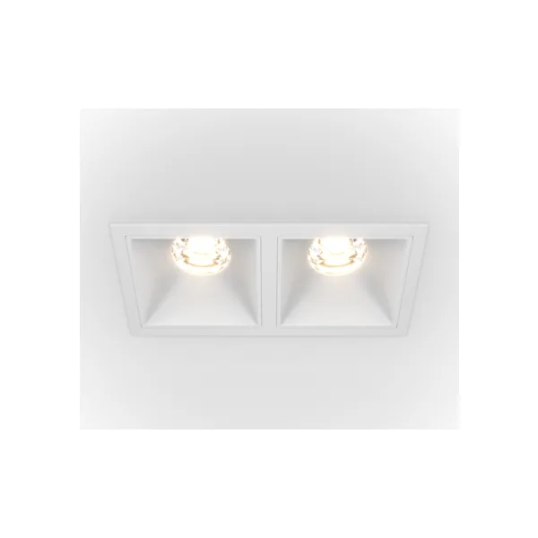 Точечный светильник Alfa LED DL043-02-10W4K-D-SQ-W