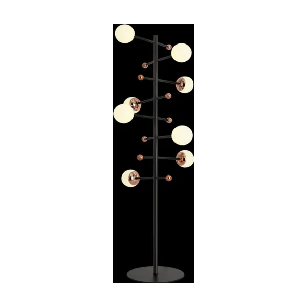 Торшер Natali Kovaltseva Loft Led LED LAMPS 81344/1F GOLD BLACK