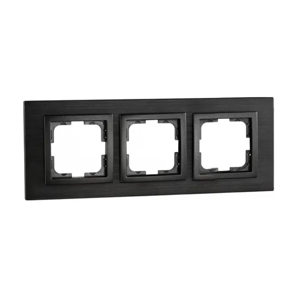 Рамка на 3 поста Mono Electric Style Aluminium 107-820000-162