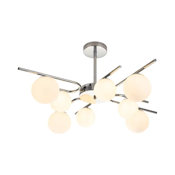 Потолочная люстра Escada Sphere 642/8P Silver