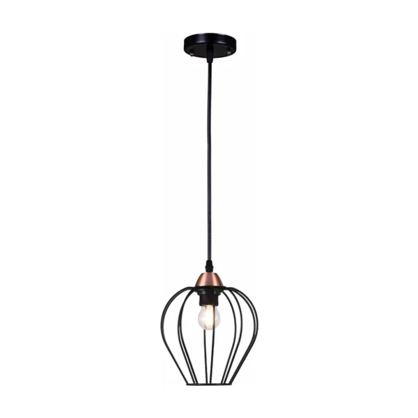 Подвесной светильник ILLUMICO IL2001-1PA-05 BK ROSE GD