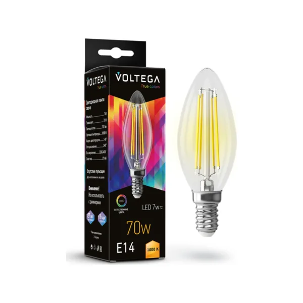 Лампочка светодиодная Cangle E14 7W High CRI 7216