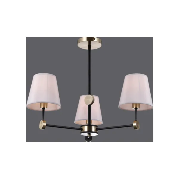 Потолочная люстра ILLUMICO IL0394-3CSQ-24 BK AB CASTOR