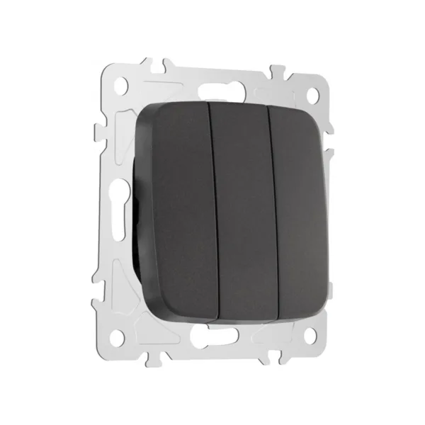 Выключатель Arte Milano Am-205 205.30-3.black