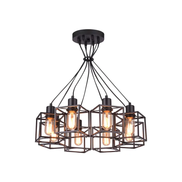 Подвесная люстра Баджер Lussole LOFT GRLSP-9541