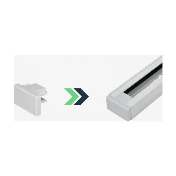 Заглушка для трека Hesby Lighting Skylite 0034