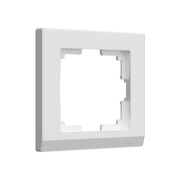 Рамка Werkel W0011801/ Рамка на 1 пост Stark (белый)