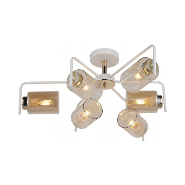 Потолочная люстра ILLUMICO IL8248-6COU-79 WH GD