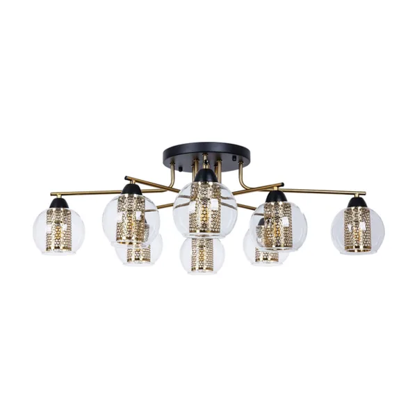 Потолочная люстра Arte Lamp Manchester A7045PL-8BK