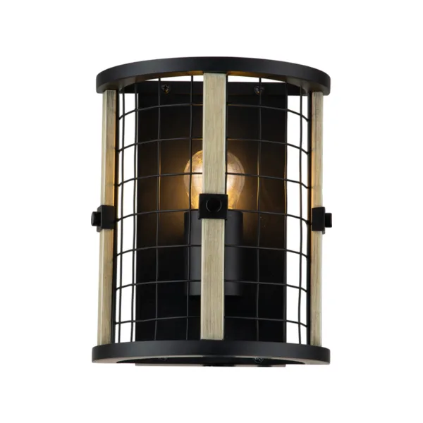 Настенное бра Indigo Castello 10014/1W Black V000034