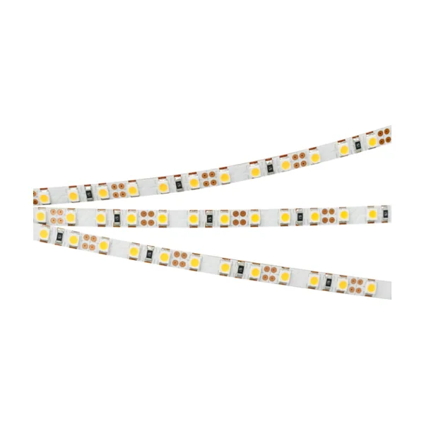 Светодиодная лента Arlight RT открытая 2835, 120 шт/м, 9.4 Вт/м, 12 В, IP20, мультибелый CCT, 5 мм, 5 м 015212(2)