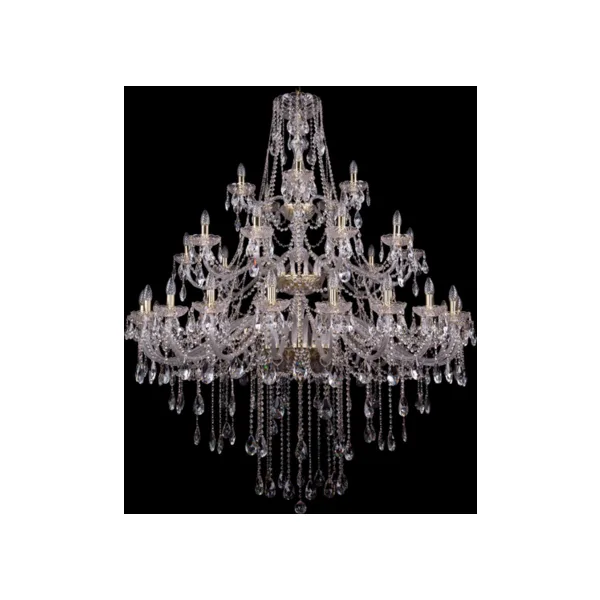 Подвесная хрустальная люстра Bohemia Ivele 1415 1415/20+10+5/530/3d G
