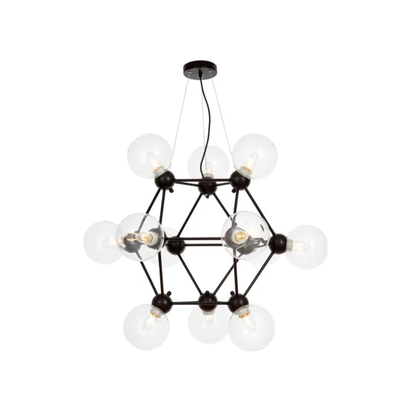 Подвесной светильник Zodiak LDP 160N-12 BK+PR