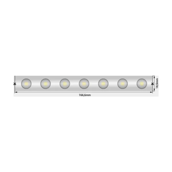 Светодиодная лента wall washer 5050, 42 LED/м, 6, 2 Вт/м, 24В, IP67, Цвет: РГБ, SWG-542-24-RGB15/60-67 008220