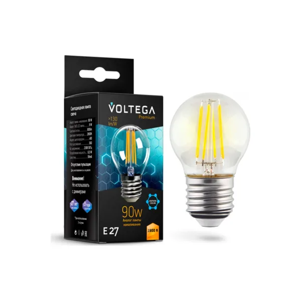 Лампочка светодиодная Globe E27 9W Graphene 7138