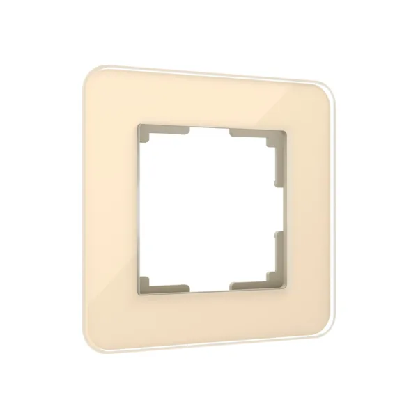 Рамка Werkel Elite айвори W0012443/ Рамка на 1 пост Elite (айвори, стекло)