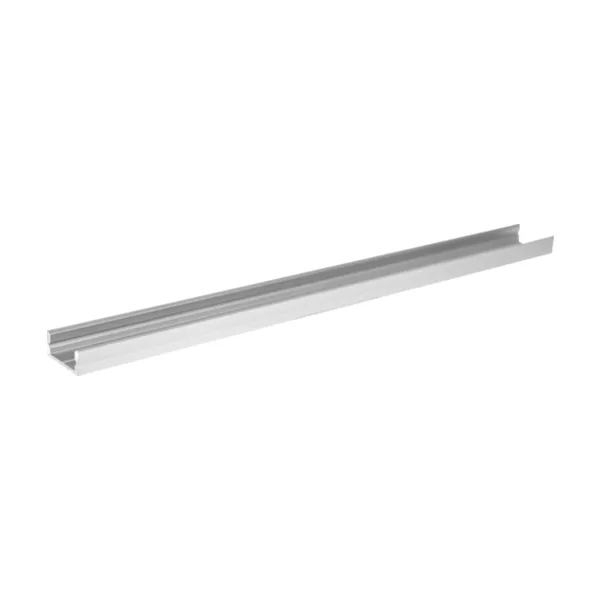 Профиль алюминиевый накладной ELF для LED, 2000х7х16мм