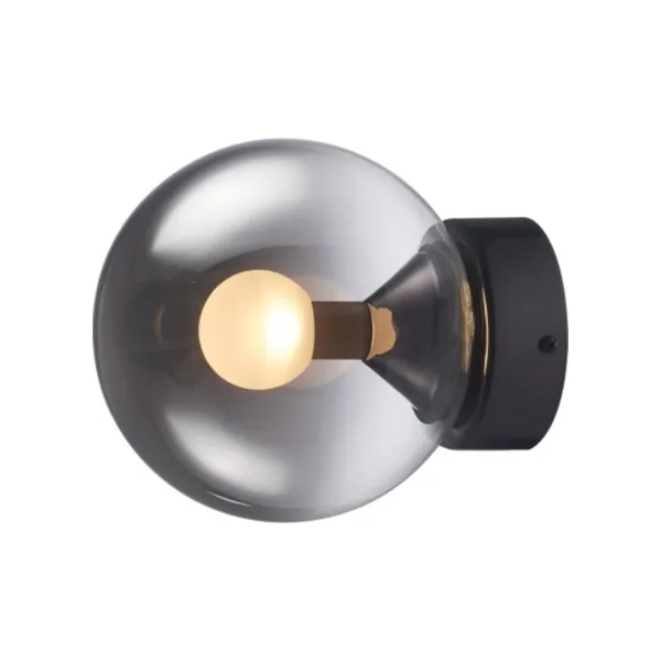 Настенный светильник Aura 8615W-1S BK-SM