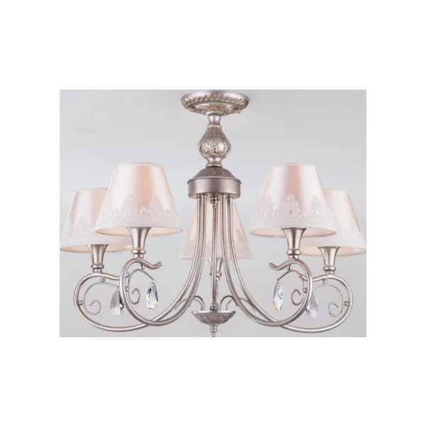 Потолочная люстра Eurosvet Incanto 60069/5 серебро