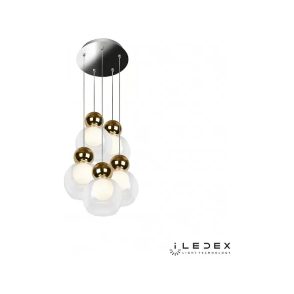 Светильник подвесной ILedex Blossom C4476-5R GL