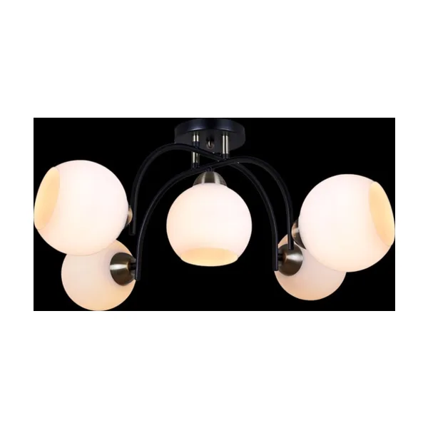 Потолочная люстра ILLUMICO IL0250-5CSQ-79 BK AB
