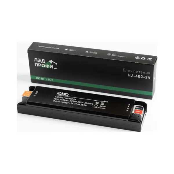 Блок питания HJ-B-24V400W 210×55×25 мм HJ-400-24
