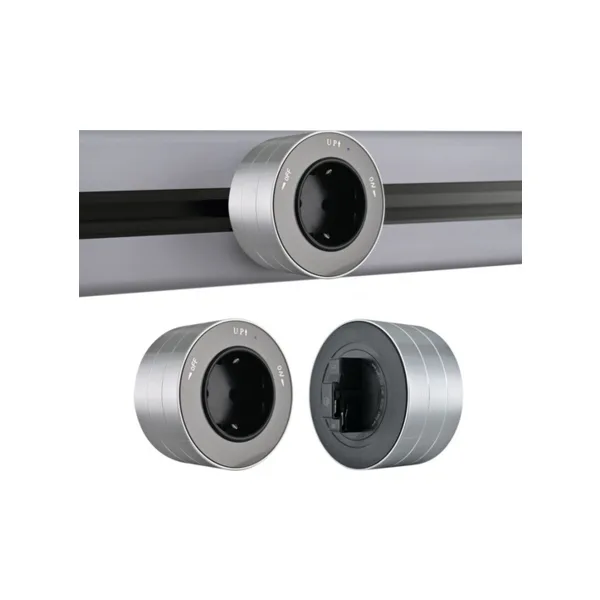 Трековая розетка Arte Milano Am-track-sockets 380011TS/ES Grey