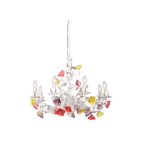 Люстра подвесная с цветочками Lucia Tucci FIORI Fiori di rose 185.8
