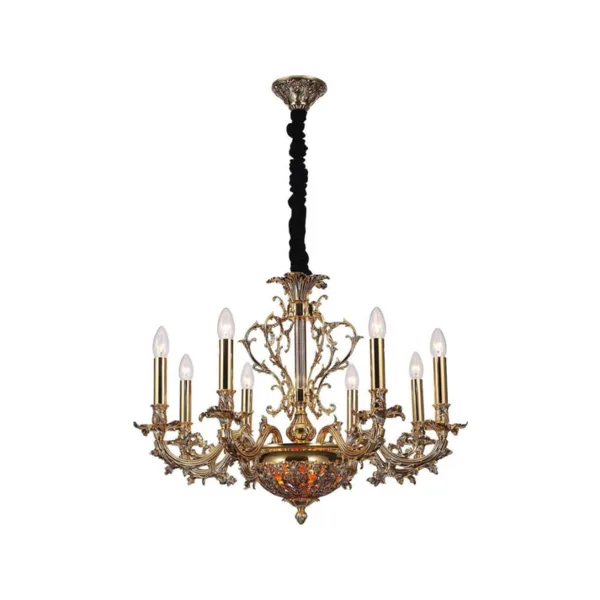 Подвесная люстра Lucia Tucci Firrnze FIRENZE 1780.8.2 antique gold