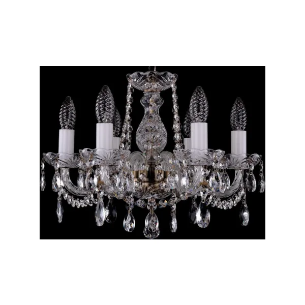 Подвесная люстра Bohemia Ivele Crystal 1402 1402/6/141/Pa