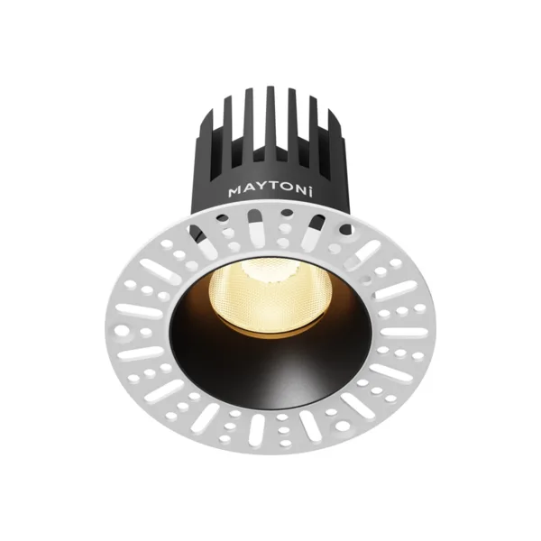 Встраиваемый светильник Maytoni Dip DL121-15W-2.7K-TRS-B