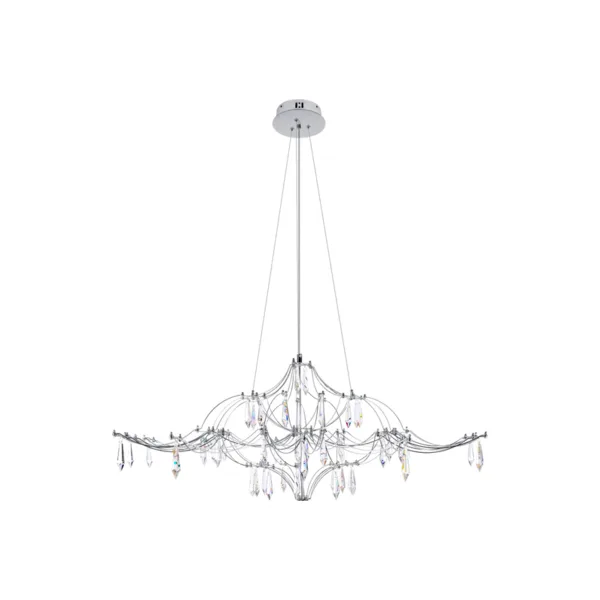Подвесная люстра Mira 10587/1000 Silver Asfour